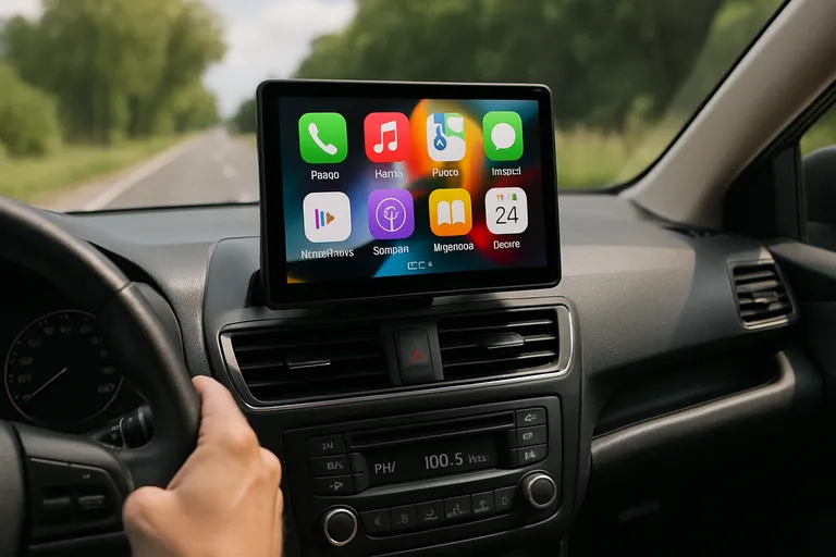 Upgrade je rijervaring met het veelzijdige 9 inch CarPlay scherm